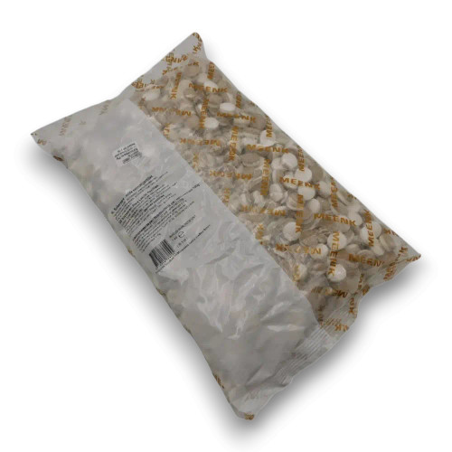 eenk TV Pastilles in a 1kg wholesale bag featuring two-toned salmiak liquorice, available at The Professors Online Lolly Shop.