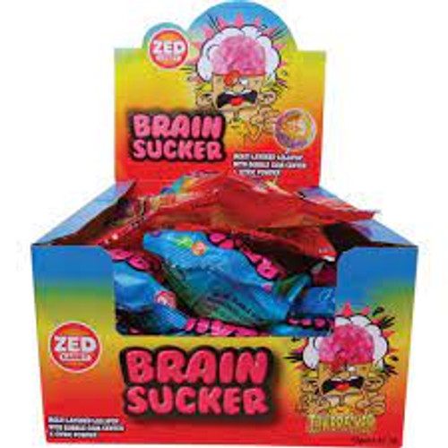 Zed Brain Sucker (12 x 55.5g pops in a display box) Zed Brain Sucker (12 x 55.5g pops in a display box)