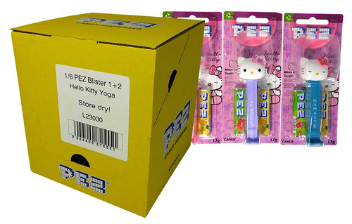 Pez Candy Dispensers - Hello Kitty Yoga (6 x 17g)