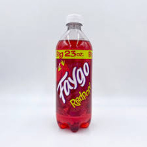 Faygo -Red Pop Soda (591ml bottle)