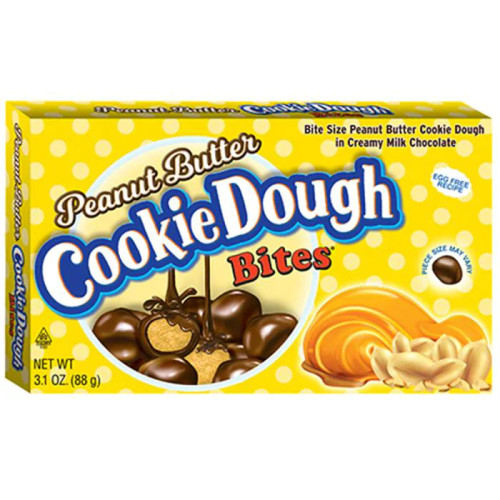 Peanut Butter Cookie Dough Bites (88g), available at The Professors Online Lolly Shop Peanut Butter Cookie Dough Bites (88g), available at The Professors Online Lolly Shop
