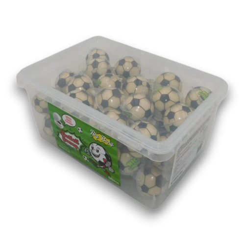 Jam Gummy - Football (50 Units) with jam centre and fun football shape, perfect for kids' parties and soccer-themed celebrations.