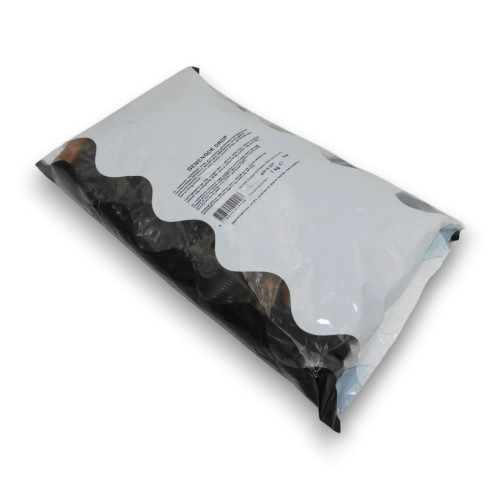 Mixed Dutch-style liquorice shapes in 1kg bulk packaging by K&H, available at The Professors Online Lolly Shop.