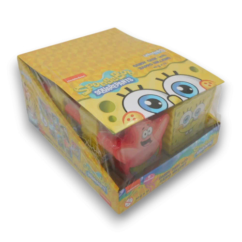 Nickelodeon Spongebob SquarePants Candy Cases 12-pack display with Zappo Millions, available at The Professors Online Lolly Shop. Nickelodeon Spongebob SquarePants Candy Cases 12-pack display with Zappo Millions, available at The Professors Online Lolly Shop.
