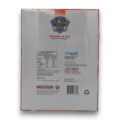 Product details of Nickelodeon - Paw Patrol - Drink & Go with Candies (Display unit | 12 x 10g pcs).