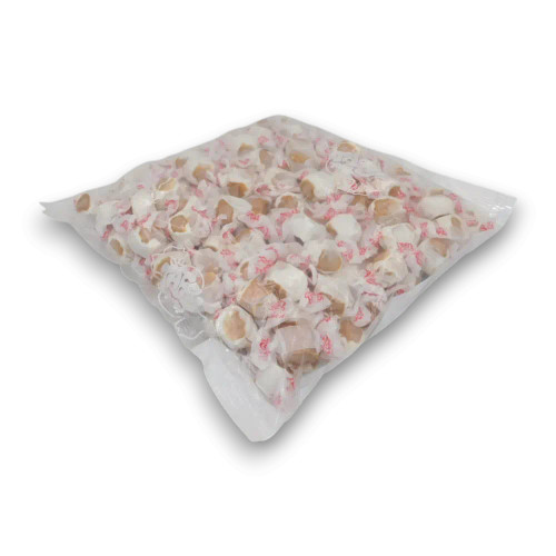 Individually wrapped German Chocolate Cake flavour salt water taffy by Taffy Town in a 1.13kg bag, at The Professors Online Lolly Shop.