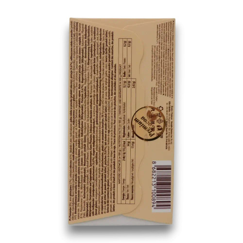 Beyoglu Angel Hair Milk Chocolate 170g bar combining Turkish pişmaniye and pistachio cream, The Professors Online Lolly Shop.