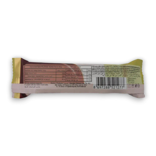 Beyoglu Dubaco Dubai 35g bar with milk chocolate, pistachio filling, and kadayıf crunch, The Professors Online Lolly Shop.