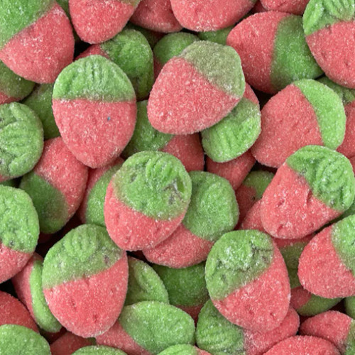 Juicy Jelly - Giant Sweet Strawberries (1kg bag | ~250 x 4g pcs) Juicy Jelly - Giant Sweet Strawberries (1kg bag | ~250 x 4g pcs)
