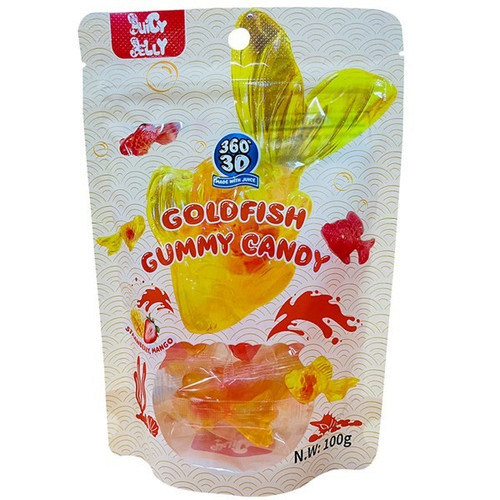 Juicy Jelly - 3D Goldfish Gummy Candy (100g bag) Juicy Jelly - 3D Goldfish Gummy Candy (100g bag)