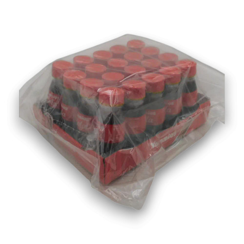Yammiez Cola Pop 20 x 15g display tray showing cola bottle design, available at The Professors Online Lolly Shop.