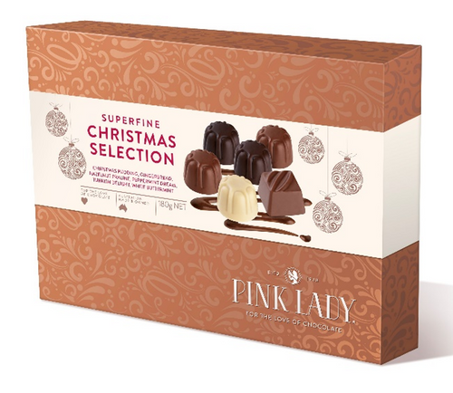 Pink Lady - Superfine Christmas Chocolate Assortment (180g gift box)