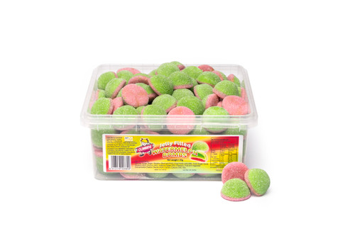 Gummini - Jelly Filled Watermelon Bombs (1kg tub | ~125 x 8g pcs)