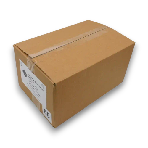 Hugos Chocolates Milk Chocolate Caramel Popcorn 5kg box viewed from the right at The Professors Online Lolly Shop