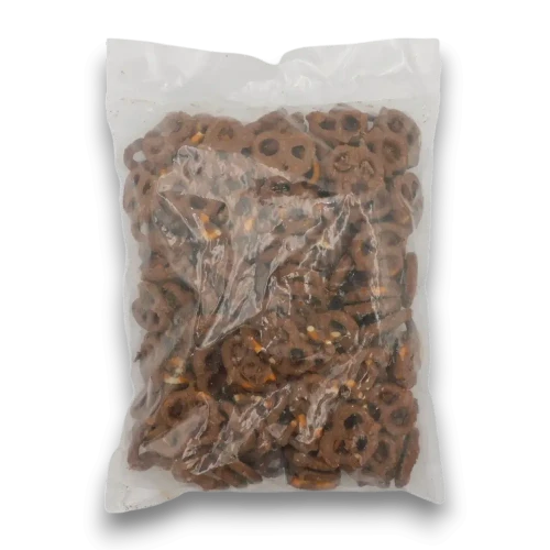 Hugos Chocolates - Milk Chocolate Coated Pretzels (1kg bag)