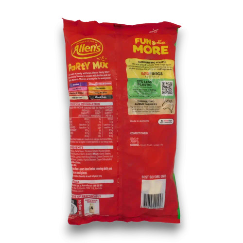 Bulk Allens Party Mix 1.3kg Bag from The Professors Online Lolly Shop