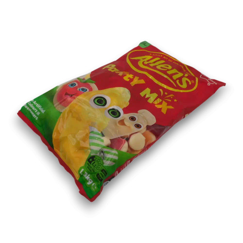 Allens Party Mix – Snakes, Milk Bottles, Bananas, Frogs Alive, and more