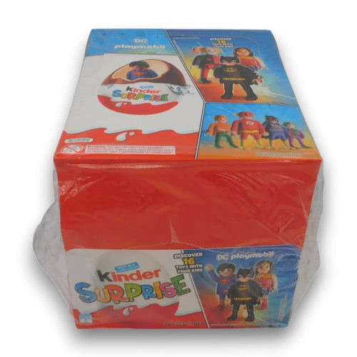 Kinder Surprise 24 x 20g chocolate eggs in sealed retail display box, available at The Professors Online Lolly Shop.