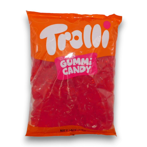 Trolli Lips 2kg Bulk Bag (Approx. 445pcs) - Soft Jelly - by The Professors Online Lolly Shop