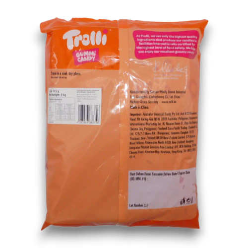 Trolli Lips 2kg Bulk Bag (Approx. 445pcs) - by The Professors Online Lolly Shop