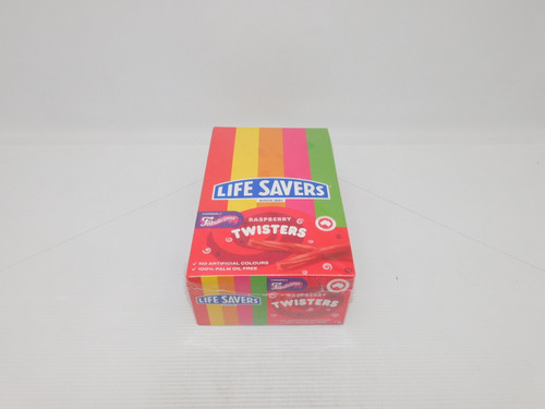 RJs Fabulicious Rasp. Twister (90 twisters in a Display unit)