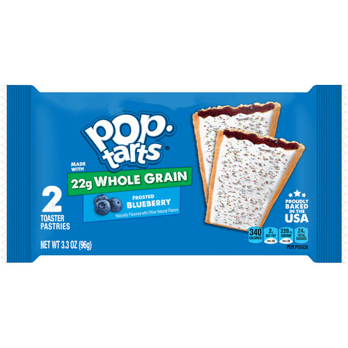 Kelloggs - Pop-Tarts - Frosted Blueberry (Display unit | 6 x 2-pc pouches)
