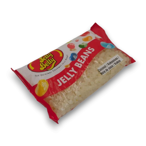 Jelly Belly Gourmet Coconut Jelly Beans in 1kg bag, perfect for sharing, available at The Professors Online Lolly Shop