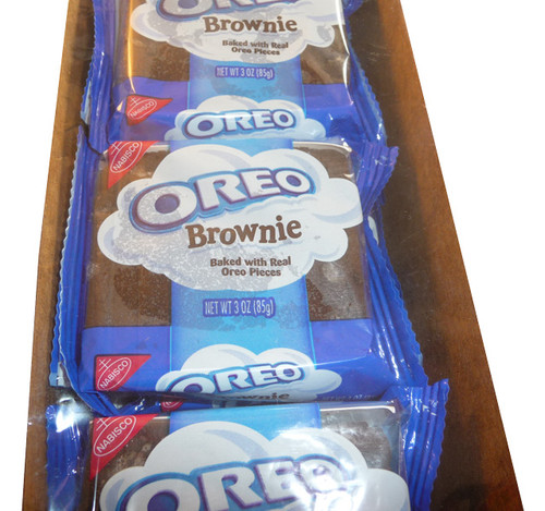 Oreo Brownies, by Nabisco,  and more Confectionery at The Professors Online Lolly Shop. (Image Number :3558)