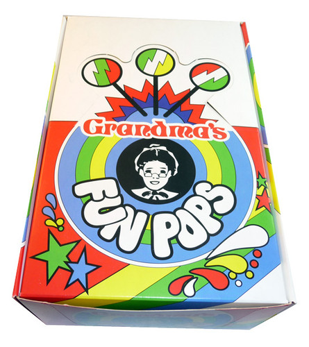 Grandma s Fun Pops, by Johnsons Confectionery,  and more Confectionery at The Professors Online Lolly Shop. (Image Number :3453)