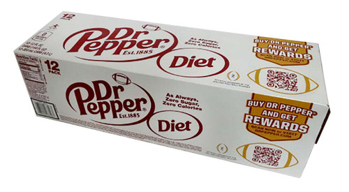 Dr. Pepper - Diet, by Dr Pepper,  and more Beverages at The Professors Online Lolly Shop. (Image Number :18573)