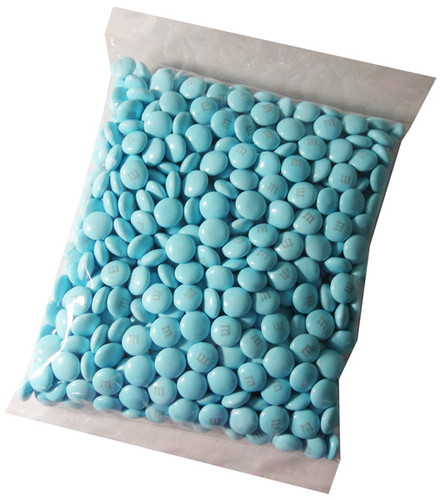 Single Colour M&M s - Light Blue, by Mars,  and more Confectionery at The Professors Online Lolly Shop. (Image Number :5508)