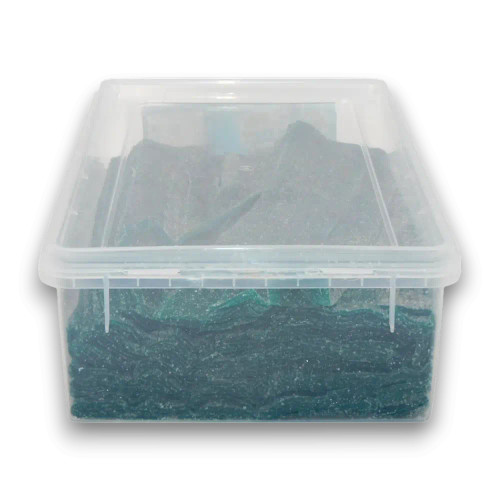 Sour Straps Ka-Bluey 200-piece display unit, perfect for retail or themed parties, available at The Professors Online Lolly Shop.