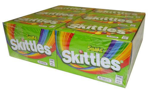Skittles Sours, by Mars,  and more Confectionery at The Professors Online Lolly Shop. (Image Number :6242)