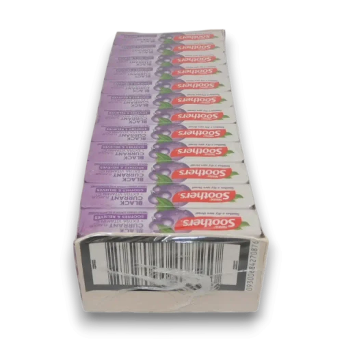 Soothers - Blackcurrant (Display unit | 36 X 40g packs)