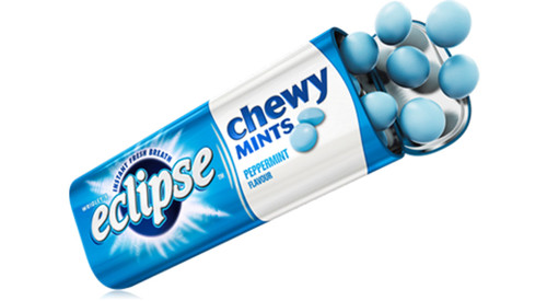 Eclipse Chewy Mint - Peppermint - Half Pack, by Wrigley, and more Confectionery at The Professors Online Lolly Shop. (Image Number :8373) Eclipse Chewy Mint - Peppermint - Half Pack, by Wrigley, and more Confectionery at The Professors Online Lolly Shop. (Image Number :8373)