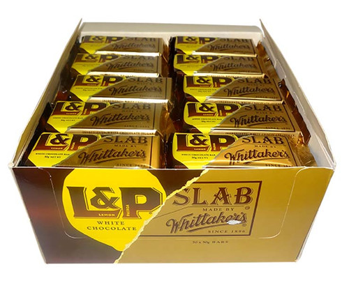 Whittakers L&P Slab, by Whittakers,  and more Confectionery at The Professors Online Lolly Shop. (Image Number :9785)