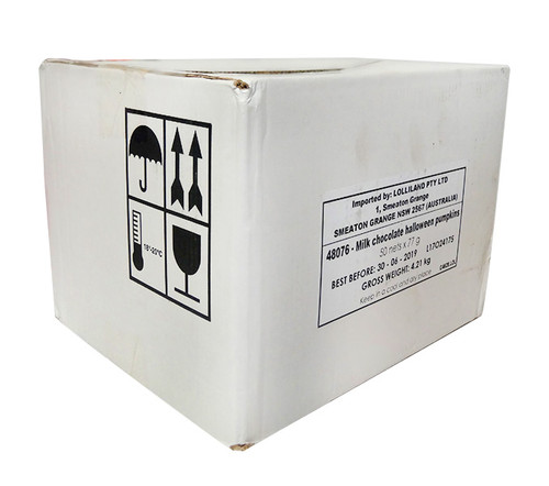 Chocolate Pumpkins, by Lolliland,  and more Confectionery at The Professors Online Lolly Shop. (Image Number :10706)