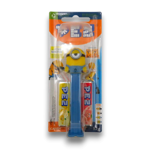 Pez Candy Dispenser featuring Mel from Despicable Me, individually packaged with two Pez candy refills.