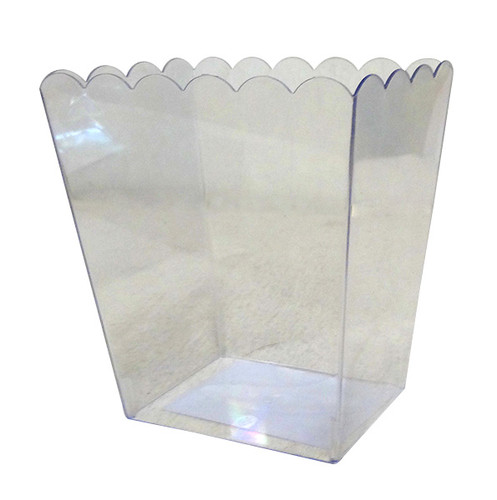 Clear Plastic Candy Buffet Scalloped Jar - Medium and more Partyware at The Professors Online Lolly Shop. (Image Number :10546) Clear Plastic Candy Buffet Scalloped Jar - Medium and more Partyware at The Professors Online Lolly Shop. (Image Number :10546)