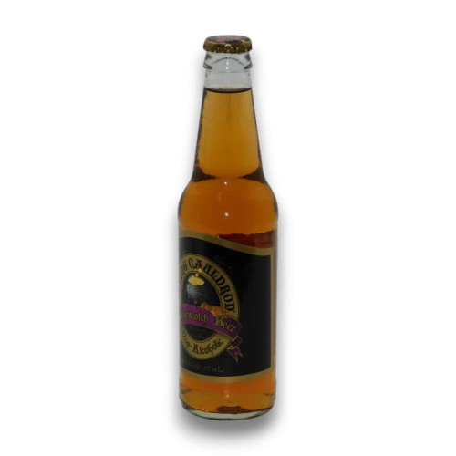 Flying Cauldron Butterscotch Beer 355ml glass bottle with bold butterscotch and creamy vanilla flavours.