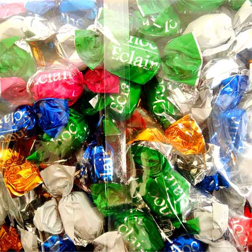 Sweet Treats Choc Eclairs - Mixed, by Brisbane Bulk Supplies,  and more Confectionery at The Professors Online Lolly Shop. (Image Number :11357)