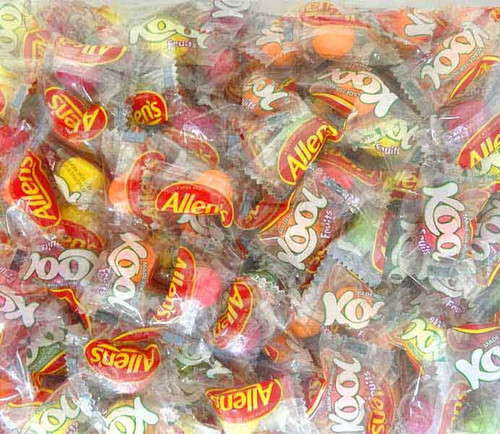 Allens Kool Fruits, by Allens Confectionery,  and more Confectionery at The Professors Online Lolly Shop. (Image Number :13771)