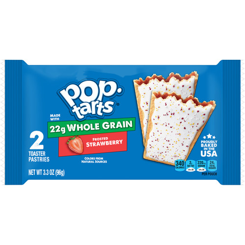 Kelloggs - Pop Tarts - Frosted Strawberry (Display unit | 6 x 2-pc pouches)
