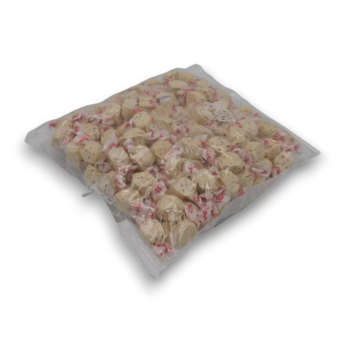 Taffy Town Salt Water Taffy - Choc Chip Cookie flavour, 1.13kg bulk bag for sale at The Professors Online Lolly Shop