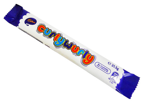 Curly Wurly Bars, by Cadbury,  and more Confectionery at The Professors Online Lolly Shop. (Image Number :16403)
