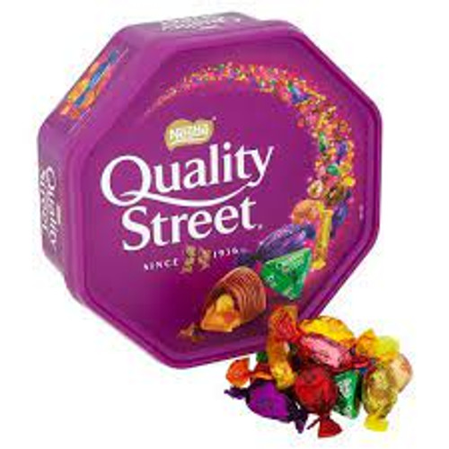 Nestle Quality Streets -UK, by Nestle,  and more Confectionery at The Professors Online Lolly Shop. (Image Number :16470)