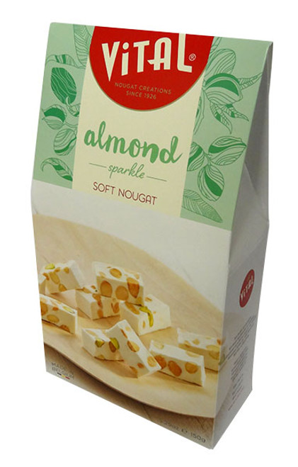 Vital Nougat - Almond and more Confectionery at The Professors Online Lolly Shop. (Image Number :17440)