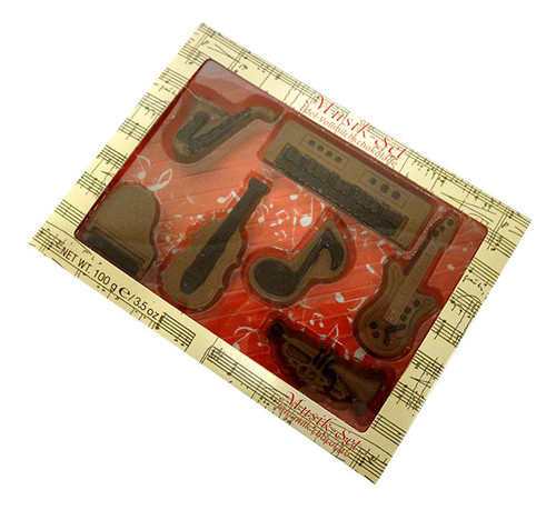 Baur Chocolate Music Set, by Baur Chocolat,  and more Confectionery at The Professors Online Lolly Shop. (Image Number :17408)