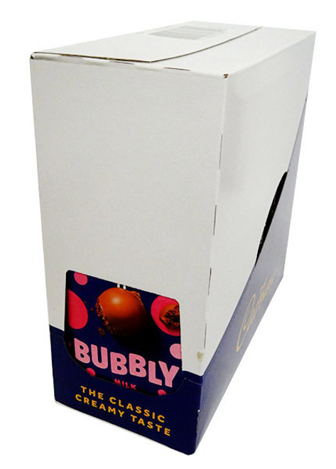 Cadbury Dairy Milk Bubbly, by Cadbury,  and more Confectionery at The Professors Online Lolly Shop. (Image Number :17057)