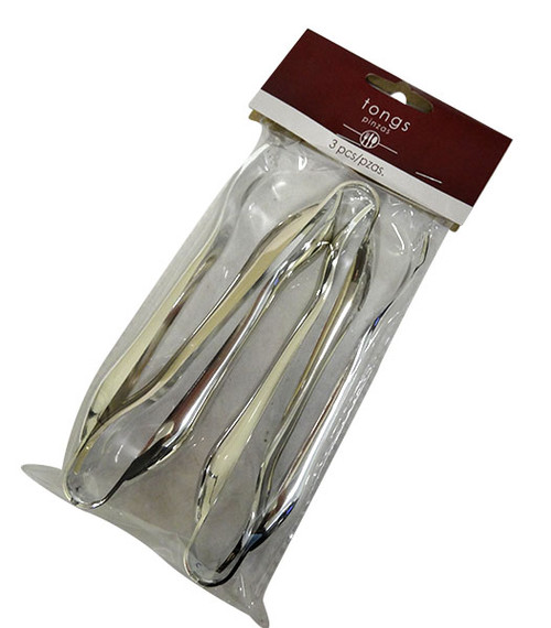 Candy Tongs - Plastic Silver and more Partyware at The Professors Online Lolly Shop. (Image Number :17397)